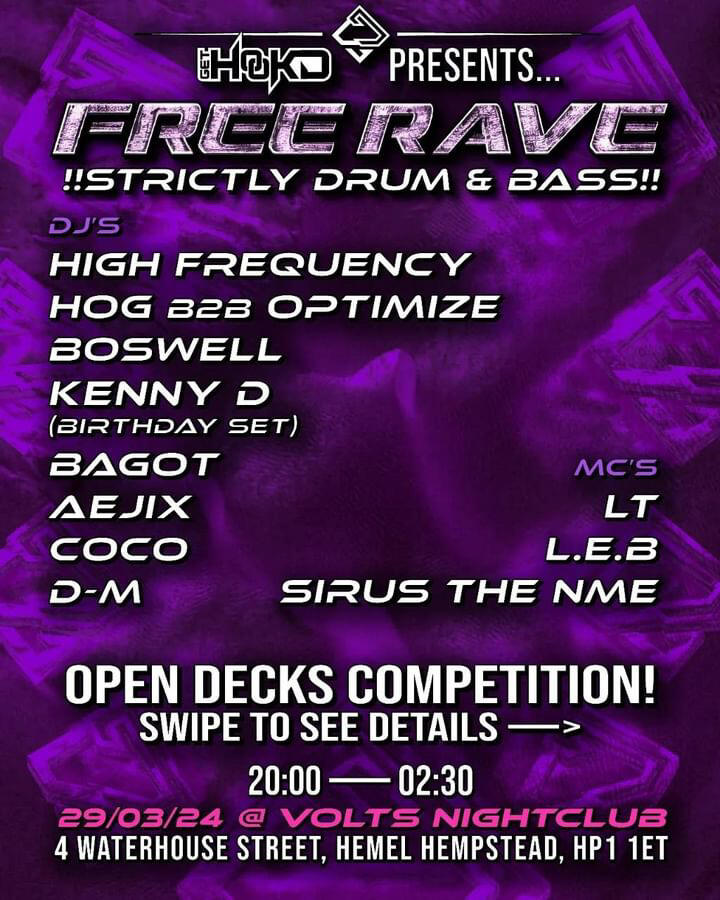 Get Hook'd Presents Free Rave Get Hook'd Presents Free Rave